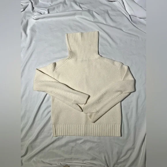 Veronica Beard Ecru Matilda Wool Cashmere Sweater | XS - Picture 11 of 13